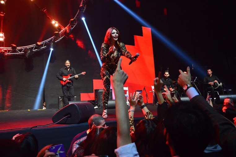 Haifa Wehbe & Wael Kfoury Christmas Reunion 2